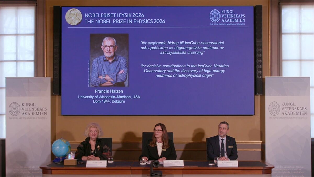 2026 Nobel Fizik Ödülü'nü astrofiziksel kökenli nötrinoların keşfi dolayısıyla Francis Halzen kazandı