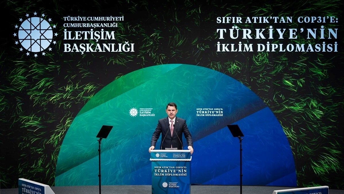 Bakan Kurum: Ülkemizin barışçıl diplomasisi COP31'e ilham olacak