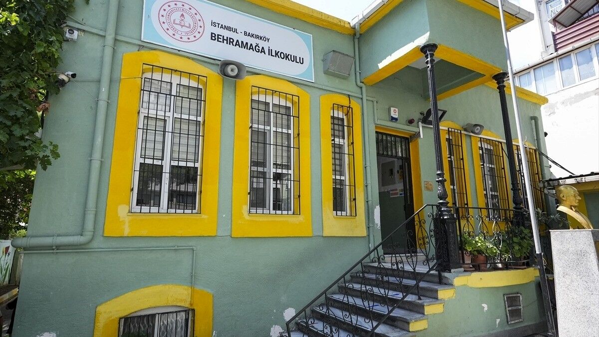 'Bakırköy'ün ilk Türk okulu' Behramağa İlkokulu 141 yıldır eğitime hizmet veriyor