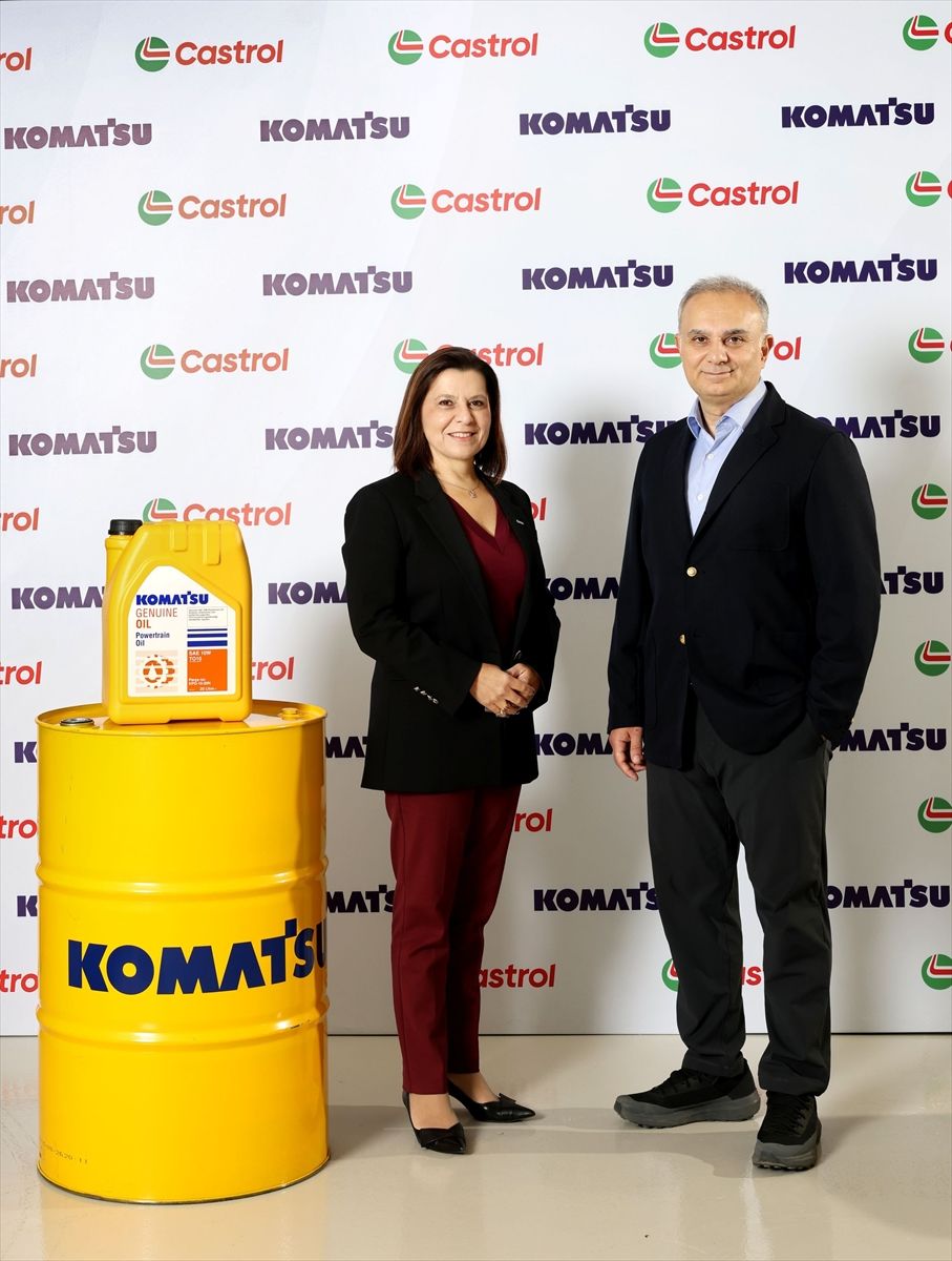 Castrol ve Komatsu'dan madeni yağlar için işbirliği