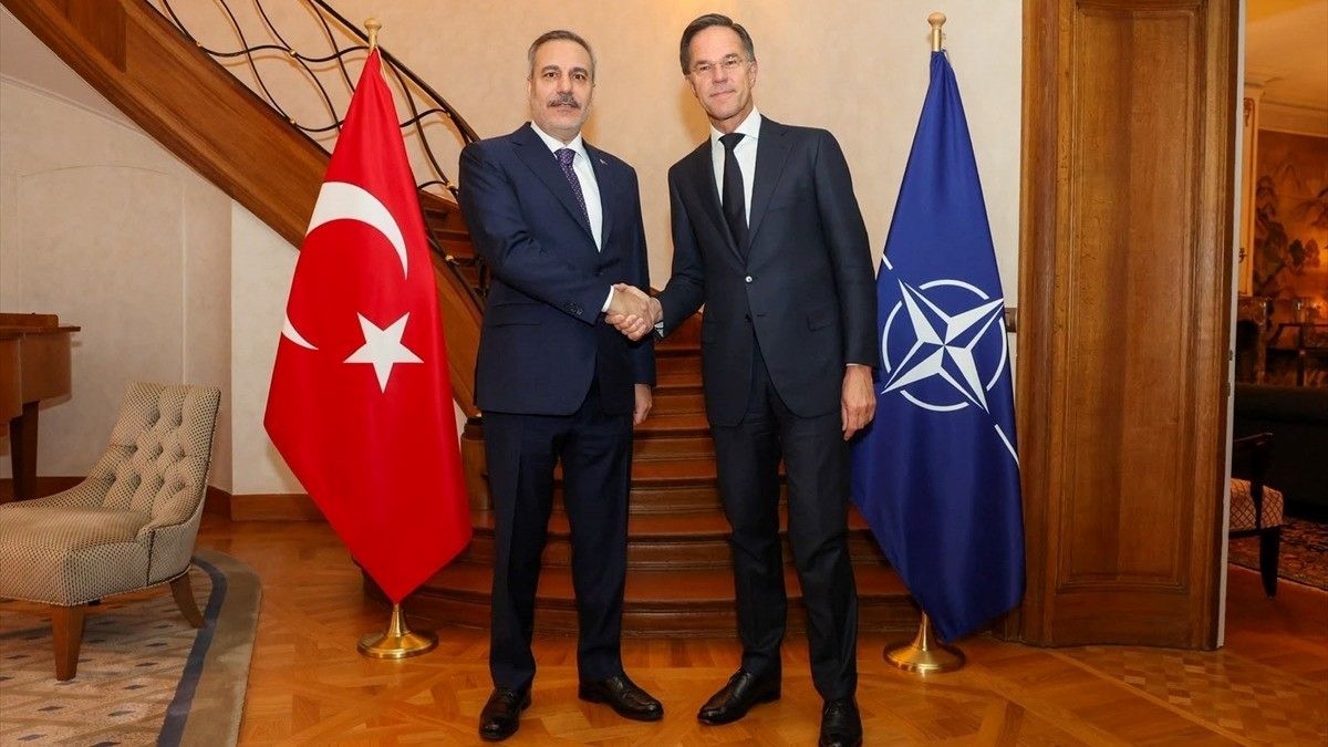 Dışişleri Bakanı Fidan, Brüksel'de NATO Genel Sekreteri Rutte ile görüştü