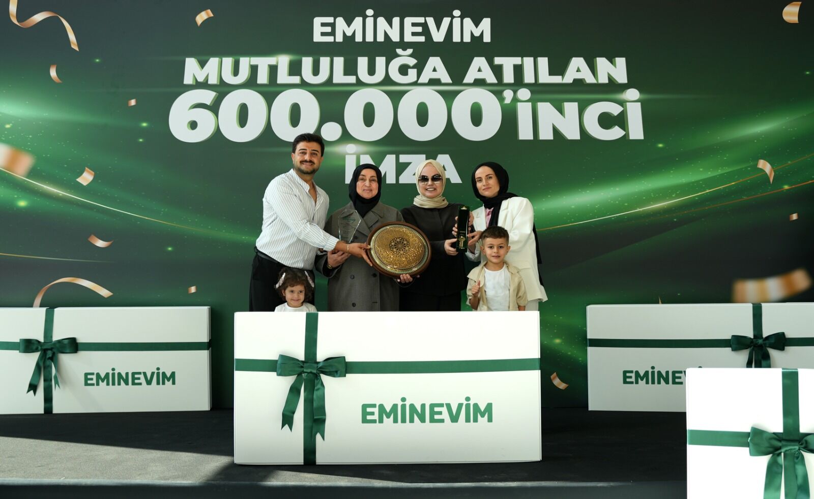 Eminevim'den 600 bininci teslimata özel etkinlik