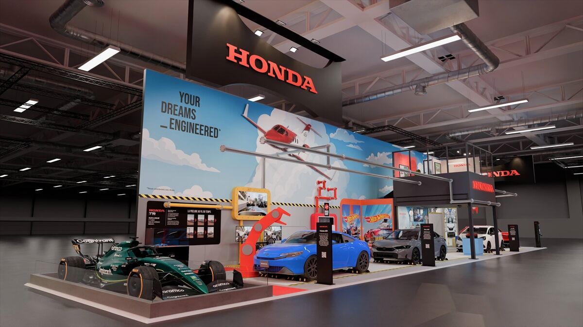 Honda 2026 Paris Motor Show'da Dream Factory standını tanıtıyor