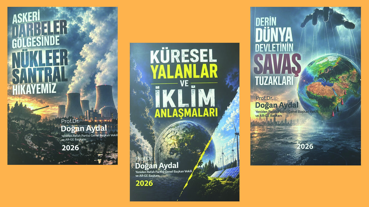 Prof. Dr. Doğan Aydal’ın 3 kitabı raflarda yerini aldı