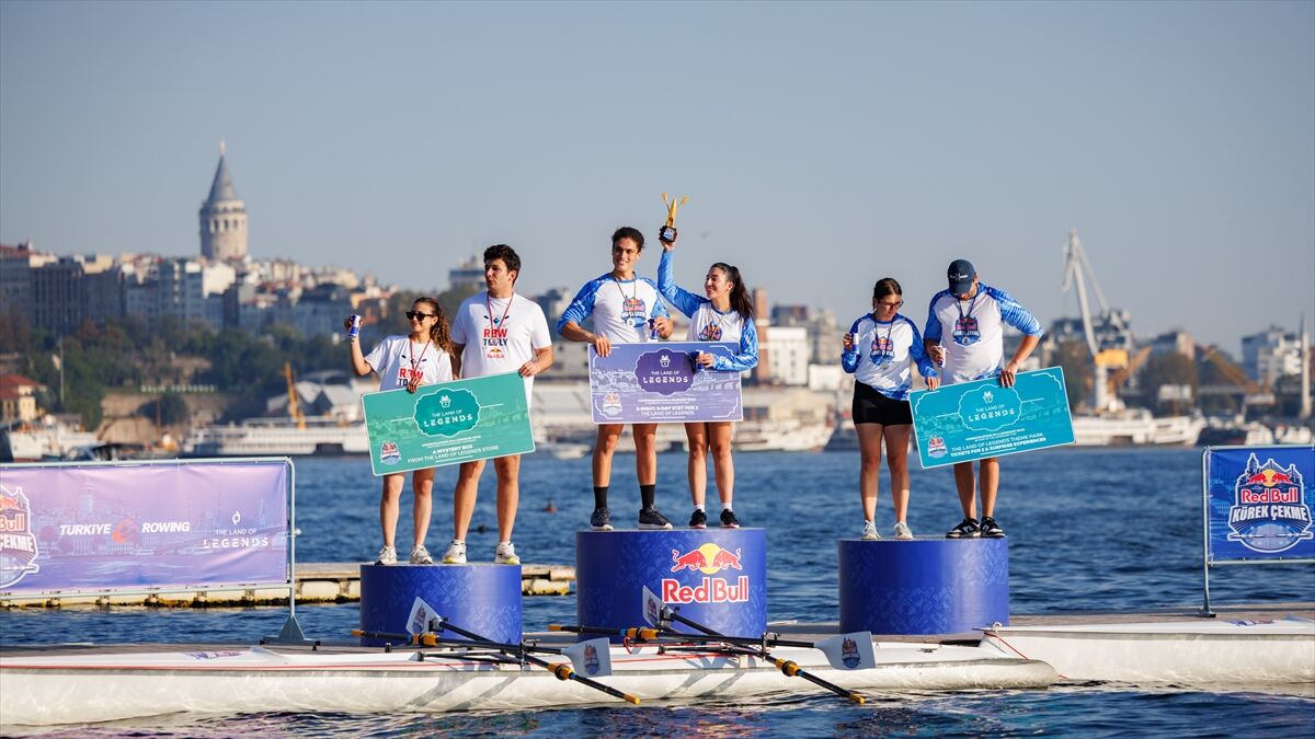 Red Bull Kürek Çekme etkinliğinde kazananlar belli oldu