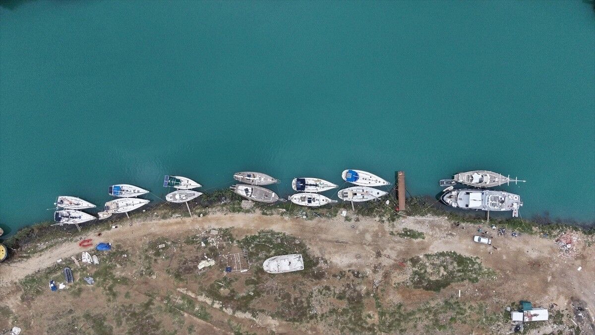 Sumud Filosu'nun hasarlı gemileri Antalya'da yeniden sefere hazırlanıyor